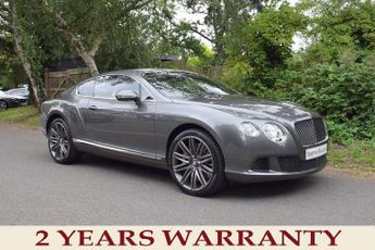 Bentley Continental 6.0 W12 GT Speed Auto 4WD Euro 5 2dr