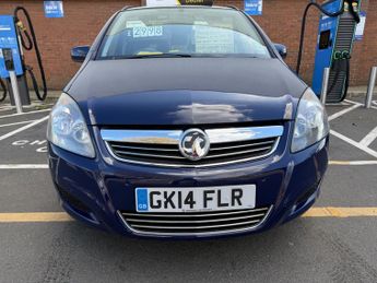 Vauxhall Zafira 1.8 16V Exclusiv MPV 5dr Petrol Manual Euro 5 (SNav) (140 ps)