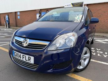 Vauxhall Zafira 1.8 16V Exclusiv MPV 5dr Petrol Manual Euro 5 (SNav) (140 ps)