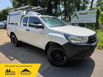 Toyota Hi Lux 2.4 D-4D Active Pickup Extended Cab 4dr Diesel Manual 4WD Euro 6