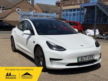 Tesla Model 3 Standard Range Plus Saloon 4dr Electric Auto RWD (241 bhp)