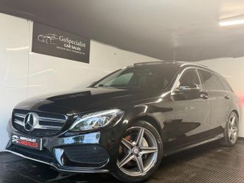 Mercedes C Class 2.1 C220d AMG Line (Premium) G-Tronic+ Euro 6 (s/s) 5dr