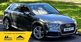 Audi A3 1.6 TDI S line Sportback Euro 6 (s/s) 5dr