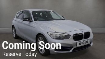 BMW 118 1.5 118i Sport Hatchback 5dr Petrol Auto Euro 6 (s/s) (136 ps)