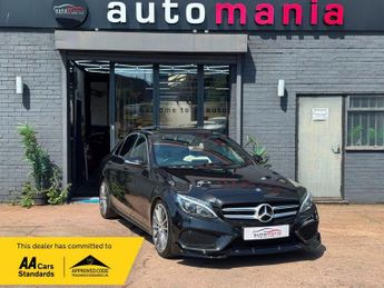 MERCEDES-BENZ C CLASS 2.1 C300h BlueTEC AMG Line Saloon 4dr Diesel Hybrid G-Tronic+ Eu