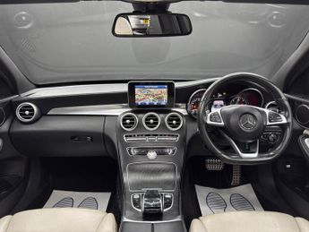 Mercedes-Benz C Class 1.6 C200d AMG Line (Premium) G-Tronic+ Euro 6 (s/s) 4dr