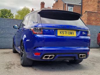Land Rover Range Rover Sport 5.0 P575 V8 SVR Auto 4WD Euro 6 (s/s) 5dr