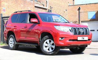 Toyota Land Cruiser 2.8D Active Auto 4WD Euro 6 (s/s) 5dr (7 Seat)