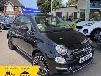 Fiat 500 1.2 Lounge Euro 6 (s/s) 3dr