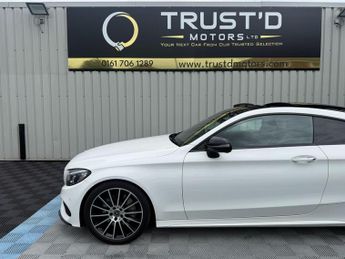 Mercedes-Benz C Class 2.1 C250d AMG Line (Premium Plus) G-Tronic+ Euro 6 (s/s) 2dr
