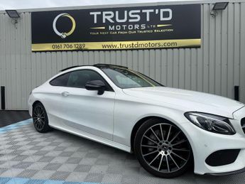 Mercedes-Benz C Class 2.1 C250d AMG Line (Premium Plus) G-Tronic+ Euro 6 (s/s) 2dr