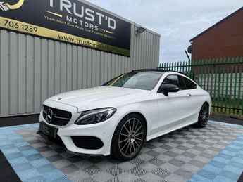 Mercedes-Benz C Class 2.1 C250d AMG Line (Premium Plus) G-Tronic+ Euro 6 (s/s) 2dr
