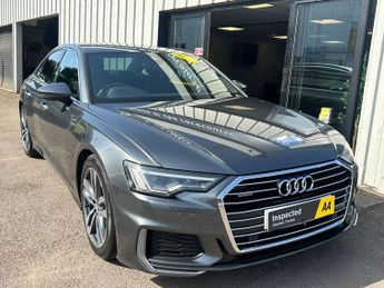 Audi A6 Saloon 2.0 TFSI 45 S line S Tronic quattro Euro 6 (s/s) 4dr