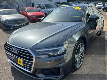 Audi A6 Saloon 2.0 TFSI 45 S line S Tronic quattro Euro 6 (s/s) 4dr