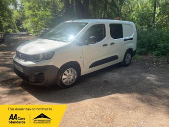 Peugeot Partner 1.5 BlueHDi 950 Professional Long Panel Van LWB Euro 6 6dr