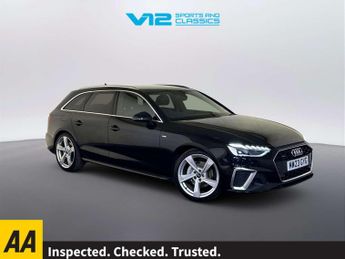 Audi A4 Avant 2.0 TDI 40 S line Estate 5dr Diesel S Tronic quattro Euro 6 (s/s