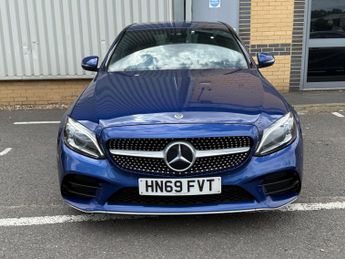 Mercedes-Benz C Class 2.0 C300d AMG Line (Premium) G-Tronic+ Euro 6 (s/s) 4dr