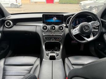 Mercedes-Benz C Class 2.0 C300d AMG Line (Premium) G-Tronic+ Euro 6 (s/s) 4dr