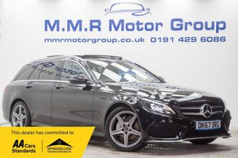 Mercedes C Class 2.1 C220d AMG Line (Premium) G-Tronic+ Euro 6 (s/s) 5dr
