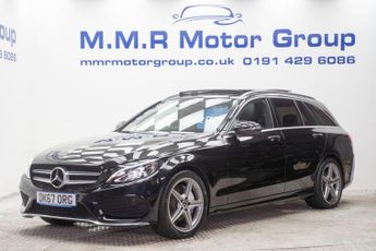 Mercedes-Benz C Class 2.1 C220d AMG Line (Premium) G-Tronic+ Euro 6 (s/s) 5dr