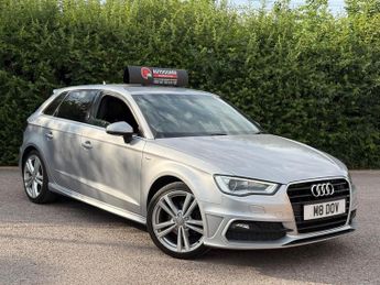 Audi A3 2.0 TDI S line Sportback S Tronic Euro 6 (s/s) 5dr (Nav)