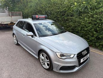 Audi A3 2.0 TDI S line Sportback S Tronic Euro 6 (s/s) 5dr (Nav)