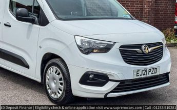 Vauxhall Combo 1.5 Turbo D 2300 Sportive Crew Van Double Cab 4dr Diesel Manual 