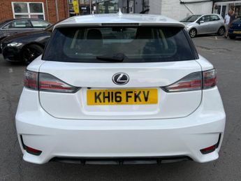 Lexus CT 1.8 200h Advance Hatchback 5dr Petrol Hybrid CVT Euro 6 (s/s) (1