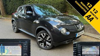 Nissan Juke 1.6 n-tec Euro 5 5dr (17in Alloy)