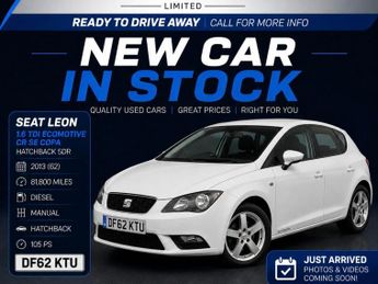 SEAT Leon 1.6 TDI Ecomotive CR SE Copa Euro 5 (s/s) 5dr