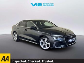 Audi A3 1.0 TFSI 30 S line Saloon 4dr Petrol S Tronic Euro 6 (s/s) (110 