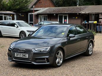 Audi A4 2.0 TDI S line S Tronic quattro Euro 6 (s/s) 4dr