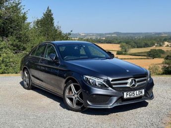 MERCEDES-BENZ C CLASS 2.0 C200 AMG Line Saloon 4dr Petrol 7G-Tronic+ Euro 6 (s/s) (184