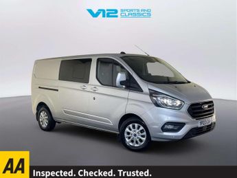Ford Transit Custom 2.0 320 EcoBlue Limited Crew Van Double Cab 5dr Diesel Auto L2 H