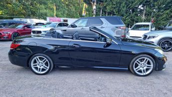 Mercedes E Class 2.1 E220 CDI AMG Sport Cabriolet G-Tronic+ Euro 5 (s/s) 2dr