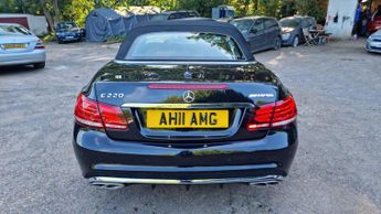 Mercedes-Benz E Class 2.1 E220 CDI AMG Sport Cabriolet G-Tronic+ Euro 5 (s/s) 2dr