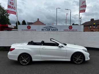 Mercedes-Benz E Class 2.1 E220d AMG Line Edition Cabriolet G-Tronic+ Euro 6 (s/s) 2dr