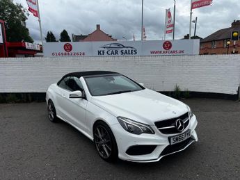 Mercedes-Benz E Class 2.1 E220d AMG Line Edition Cabriolet G-Tronic+ Euro 6 (s/s) 2dr