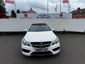 Mercedes-Benz E Class 2.1 E220d AMG Line Edition Cabriolet G-Tronic+ Euro 6 (s/s) 2dr