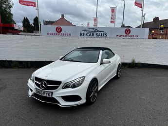 Mercedes-Benz E Class 2.1 E220d AMG Line Edition Cabriolet G-Tronic+ Euro 6 (s/s) 2dr