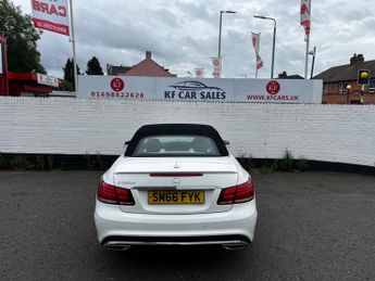 Mercedes-Benz E Class 2.1 E220d AMG Line Edition Cabriolet G-Tronic+ Euro 6 (s/s) 2dr