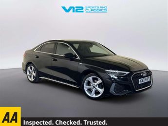 Audi A3 2.0 TDI 30 S line Saloon 4dr Diesel Manual Euro 6 (s/s) (116 ps)