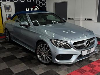 Mercedes C Class 2.1 C220d AMG Line Cabriolet G-Tronic+ 4MATIC Euro 6 (s/s) 2dr