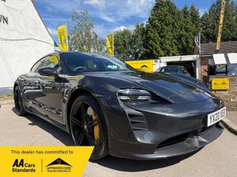 Porsche Taycan Performance Plus 93.4kWh Turbo S Saloon 4dr Electric Auto 4WD (7