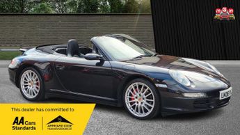 Porsche 911 3.8 997 Carrera 4S Cabriolet Tiptronic S AWD 2dr