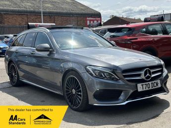 Mercedes C Class 2.1 C300dh AMG Line (Premium) G-Tronic+ Euro 6 (s/s) 5dr
