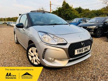 DS 3 Cabrio 1.6 BlueHDi Chic Cabriolet Euro 6 (s/s) 2dr