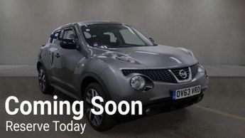 Nissan Juke 1.6 n-tec Euro 5 5dr (17in Alloy)