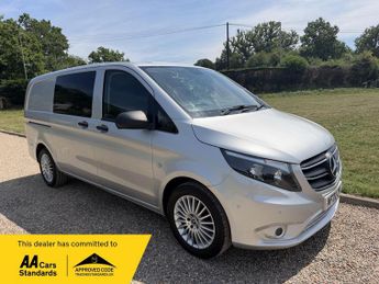Mercedes Vito 2.0 116 CDI Premium Crew Van G-Tronic RWD L2 Euro 6 (s/s) 5dr (L