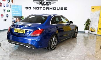 MERCEDES-BENZ C-CLASS 1.5 C200 MHEV EQ Boost AMG Line Saloon 4dr Petrol G-Tronic+ Euro